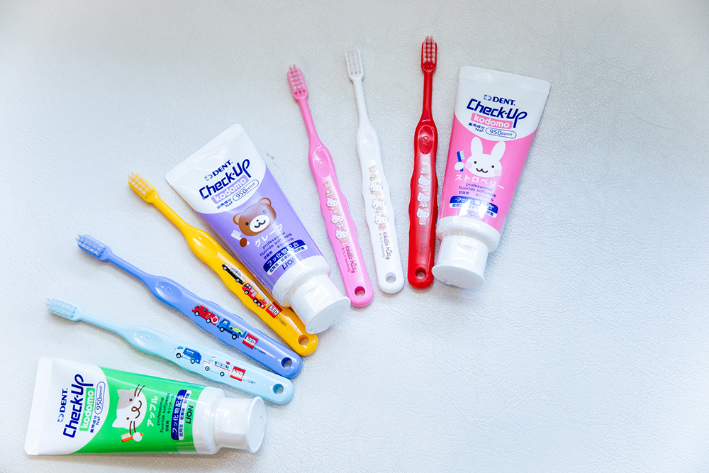 予防、治療・歯ブラシ開始の時期