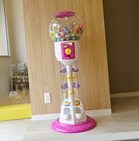 治療に頑張ったお子さまにご褒美！